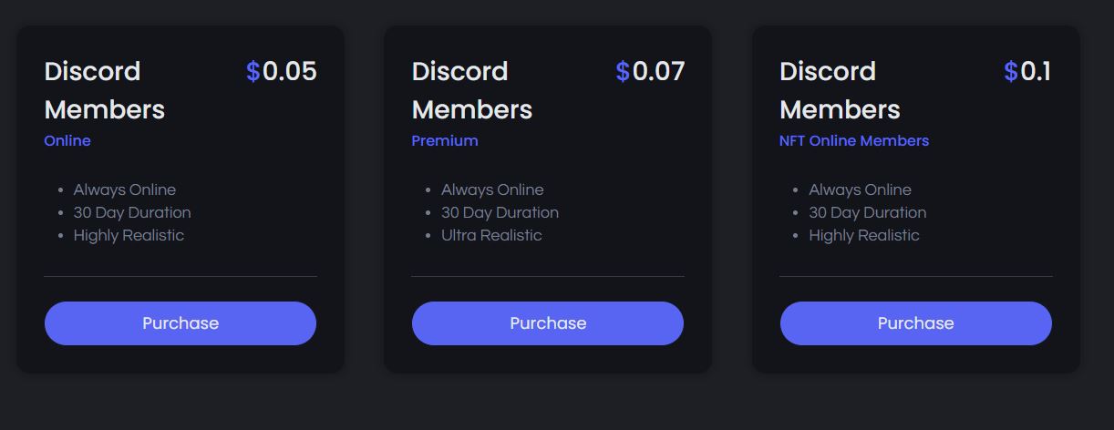 Discord members boost
