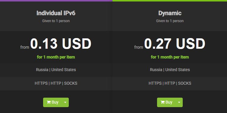 Proxys.io dynamic proxy