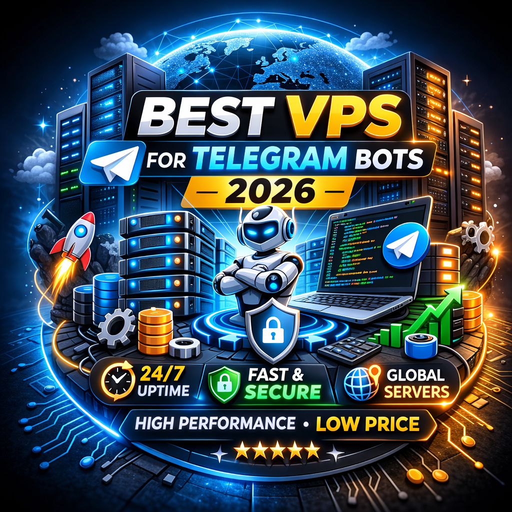 Best VPS for Telegram Bots in 2026 — Top 7 Reliable Options for 24/7 Performance