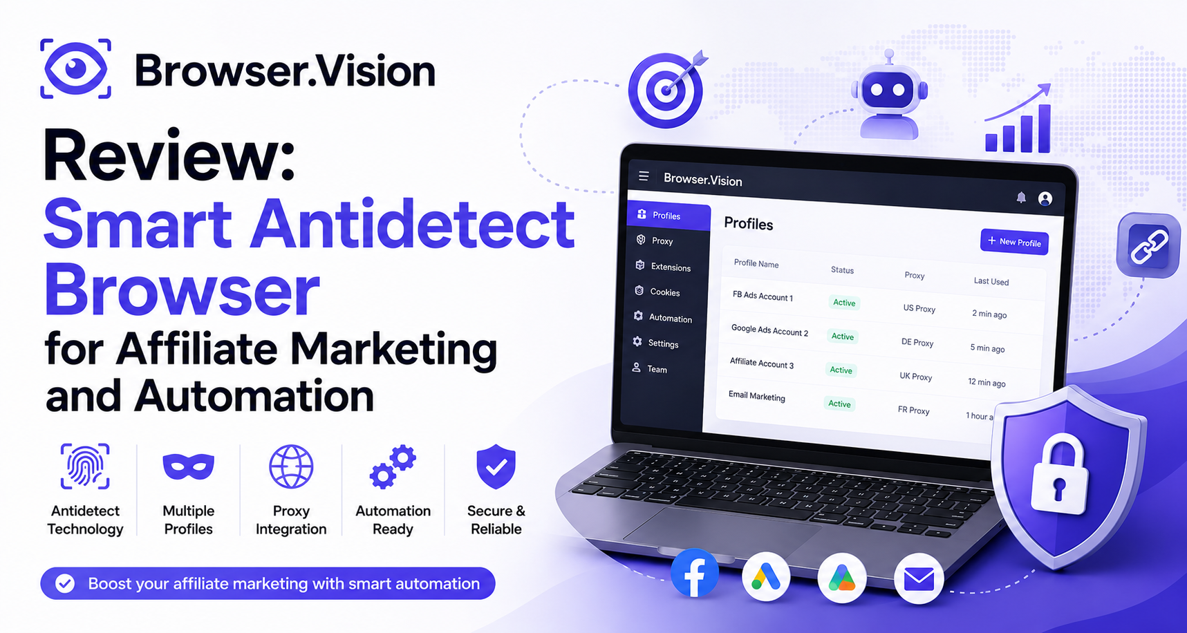Browser.Vision Review: Smart Antidetect Browser for Affiliate Marketing and Automation