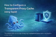 How to Configure a Transparent Proxy Cache Using Squid